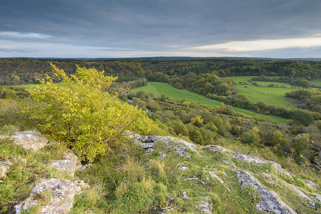 Roche á Lomme, Viroinval, België, 25-10-2017