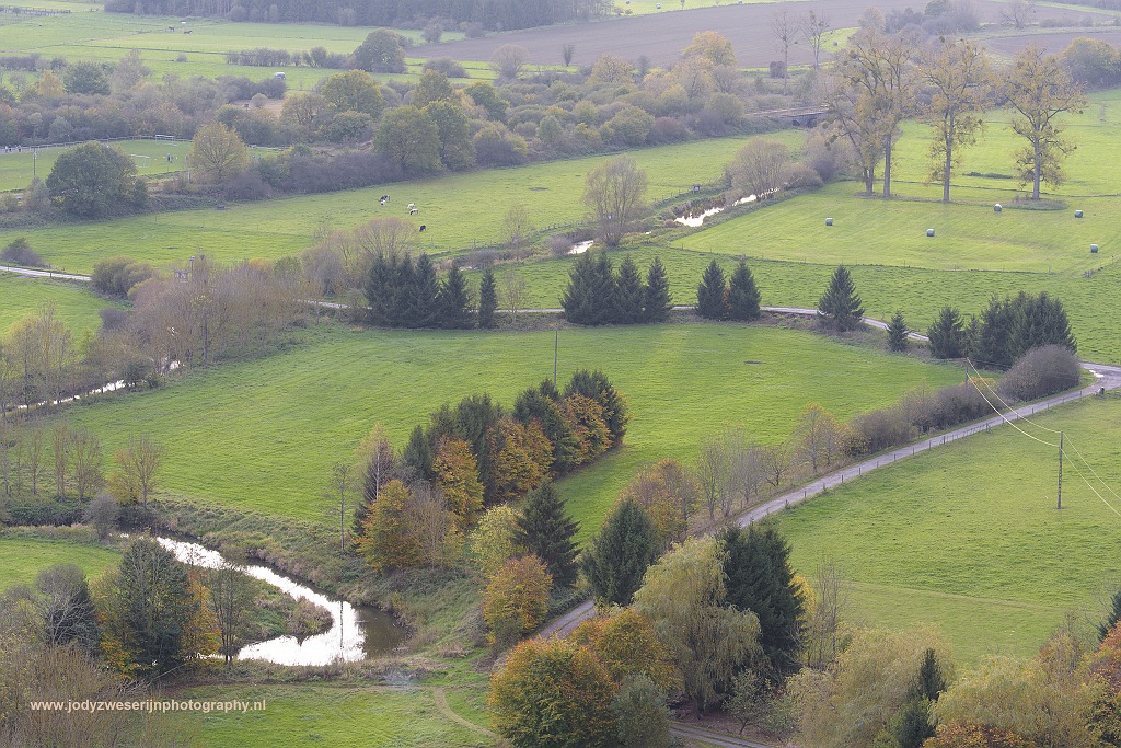 Uitzicht vanaf Tienne aux Pauquis, Virionval, België, 26-10-2017