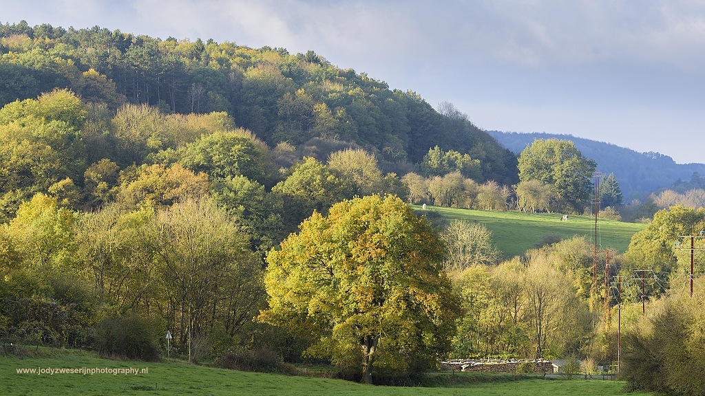 Tussen Dourbes en Nismes, Viroinval, België, 27-10-2017