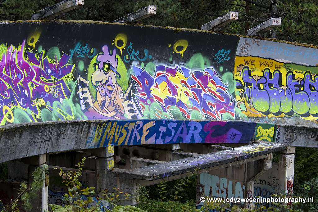 Bobsleebaan, Sarajevo, Bosnië en Herzegovina, 17-9-2019